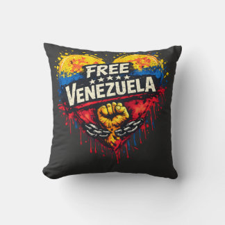 Free Venezuela Throw Pillow