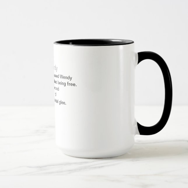Free Wendy Mug (Right)