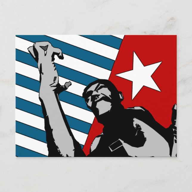 Free West Papua Art Postcard (Front)