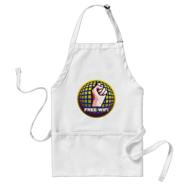 Free WiFi Standard Apron (Front)