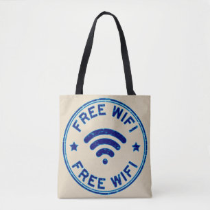 Free WiFi Tote Bag