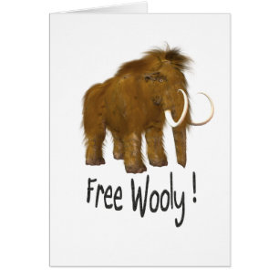 "Free Wooly" Wooly Mammoth