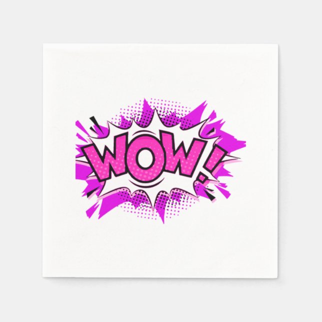 Free Wow Day 2022  Napkin (Front)