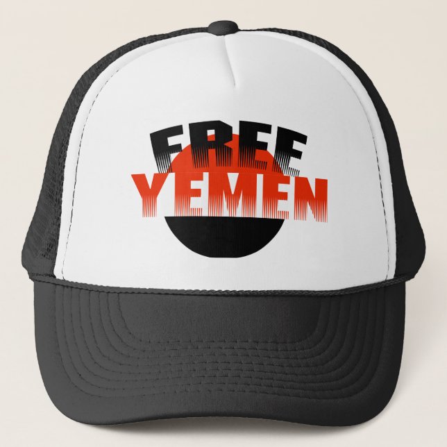 Free Yemen Trucker Hat (Front)