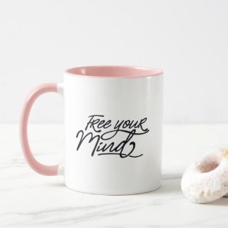 Free Your Mind Inspirational Yoga Quote Mug