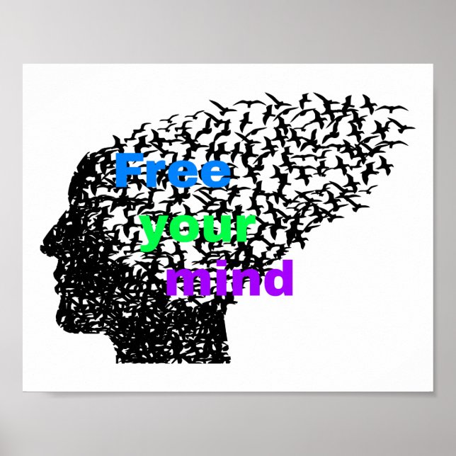 Free your MInd/Statement Poster (Front)
