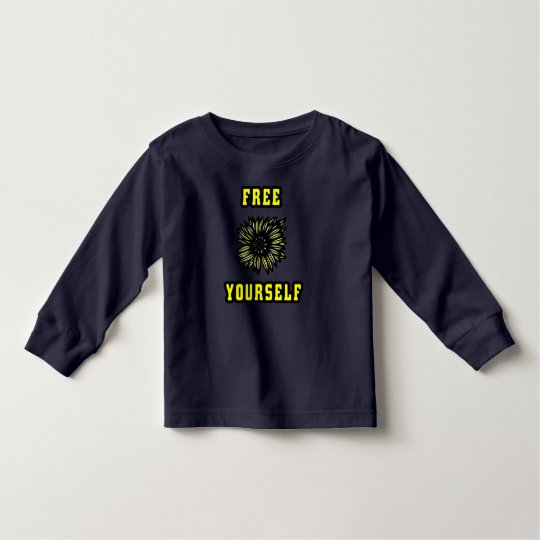 "Free Yourself" Toddler Long Sleeve T-Shirt