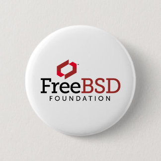 FreeBSD Foundation Logo 2 Inch Round Button
