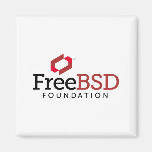 FreeBSD Foundation Logo Magnet