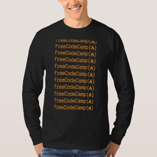 Freecodecamp  Coding And Software Development Comm T-Shirt (Front)