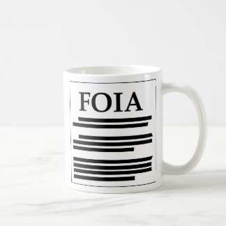 Freed of Information Act Coffee Mug