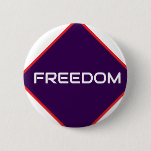 Freedom 2 Inch Round Button