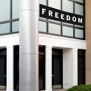 Freedom A True Patriot Banner