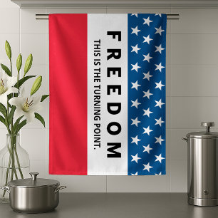 Freedom A True Patriot Kitchen Towel