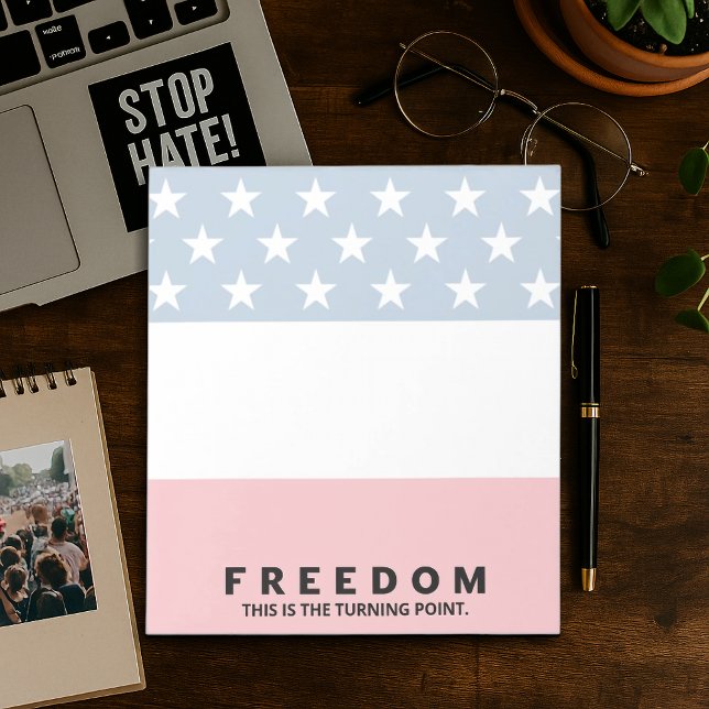 Freedom A True Patriot Notepad (Creator Uploaded)
