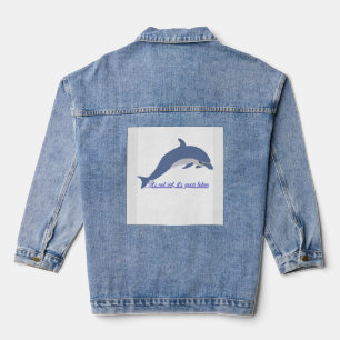 Freedom as a principle denim jacket