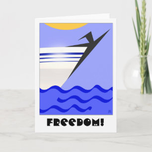 Freedom (Blank Card) Card