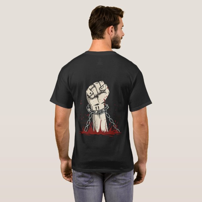Freedom & Bold Protest Apparel T-Shirt (Back Full)