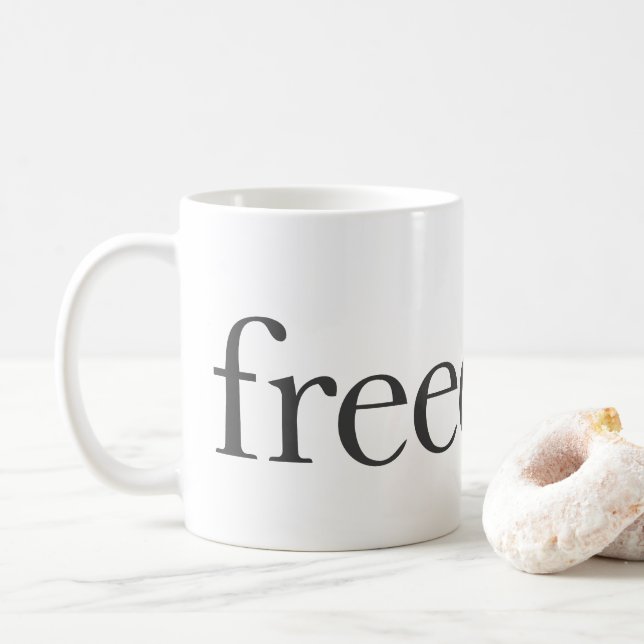 Freedom Coffee Mug (With Donut)