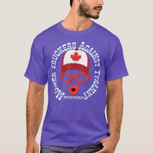 Freedom Convoy 2022 Canada Truck Trudeau Ottawa Pr T-Shirt