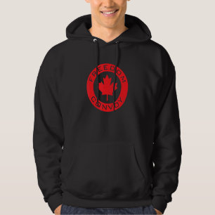 Freedom Convoy 2022 Canadian Leaf Trucker Mandate Hoodie