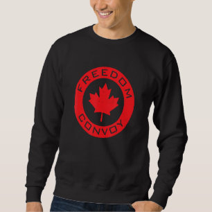 Freedom Convoy 2022 Canadian Leaf Trucker Mandate Sweatshirt