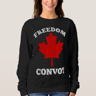 Freedom Convoy 2022 Canadian Trucker Rule Sweatshirt