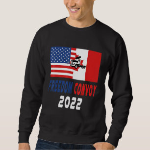 Freedom Convoy 2022 Canadian Trucker Tees Maple Le