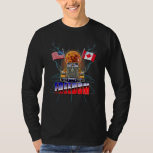 Freedom Convoy 2022 For Canadian Truckers 2 T-Shirt