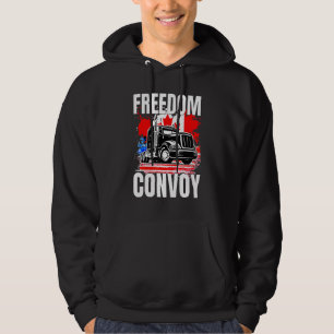Freedom Convoy 2022 In Support Of Truckers Mandate Hoodie