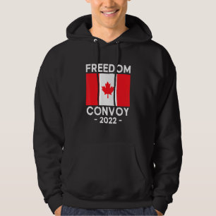 Freedom Convoy 2022 Support Our Truckers Canada US Hoodie