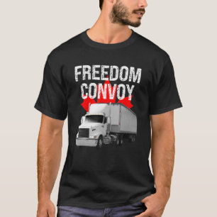 Freedom Convoy 2022 Support Our Truckers Canada US T-Shirt