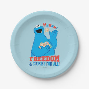Freedom & Cookies For All! Paper Plate