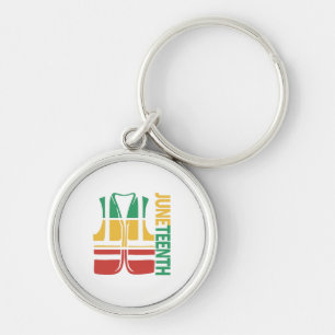 Freedom Day Vest Coworker Swagazon Associate Junet Keychain