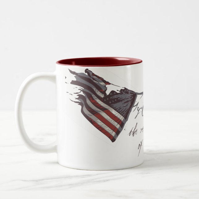 Freedom Defined Flag Mug (Left)