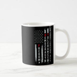 Freedom Democracy Tolerance Justice All Subtle Res Coffee Mug