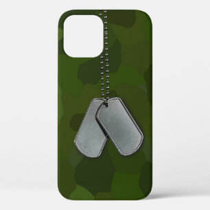 Freedom  Dog Tags  iPhone 12 Case