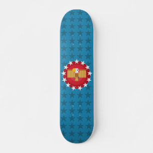Freedom Eagle (Blue) - Skateboard Deck