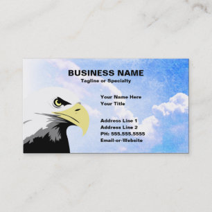 freedom eagle business card