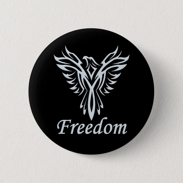 Freedom Eagle button (Front)