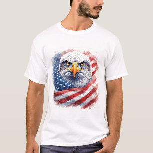 Freedom Eagle for Proud Americans T-Shirt