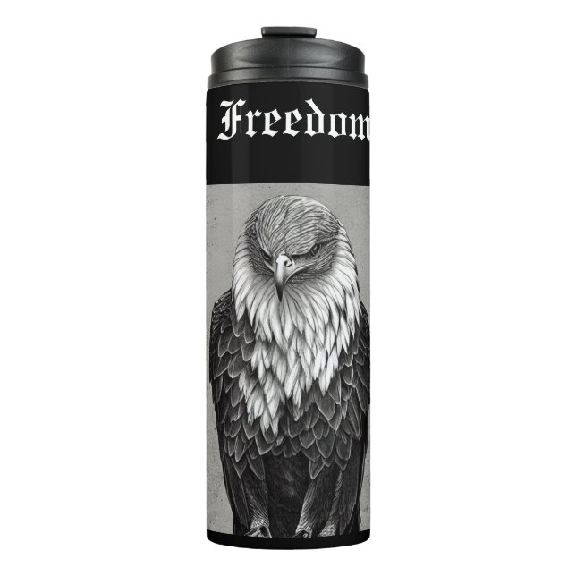 Freedom eagle thermal tumbler (Front)