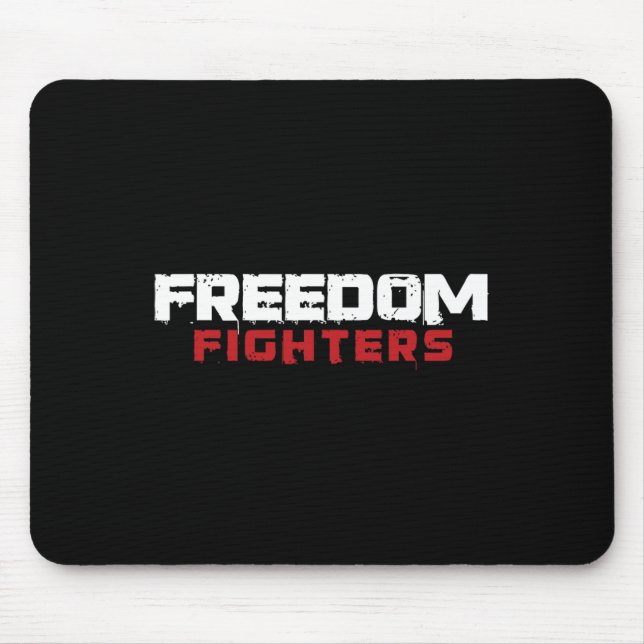 Freedom Fighter Resistance Movement 4th July Indep Mouse Pad (Front)