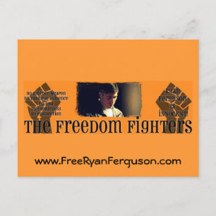 Freedom Fighters Ryan Fergn Postcard
