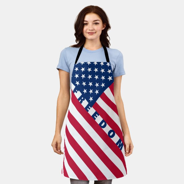 Freedom Flag Apron (Worn)