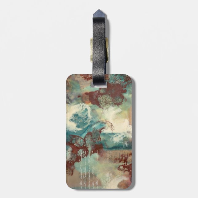 Freedom Flowing Luggage Tag (Back Vertical)