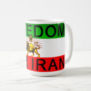 FREEDOM FOR IRAN COFFEE MUG