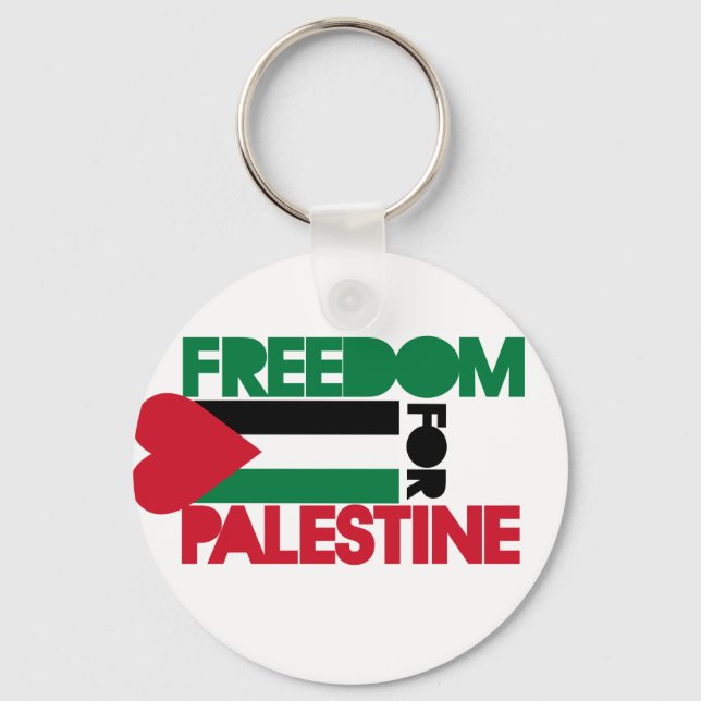 Freedom for Palestine Keychain (Front)