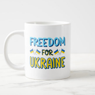 Freedom for Ukraine Specialty Jumbo Mug