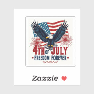 Freedom Forever USA Sticker